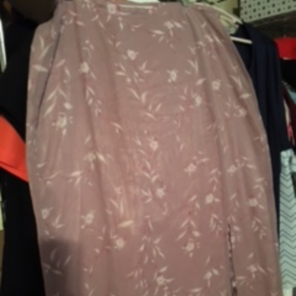 20T Mauve Pink Maxi Skirt